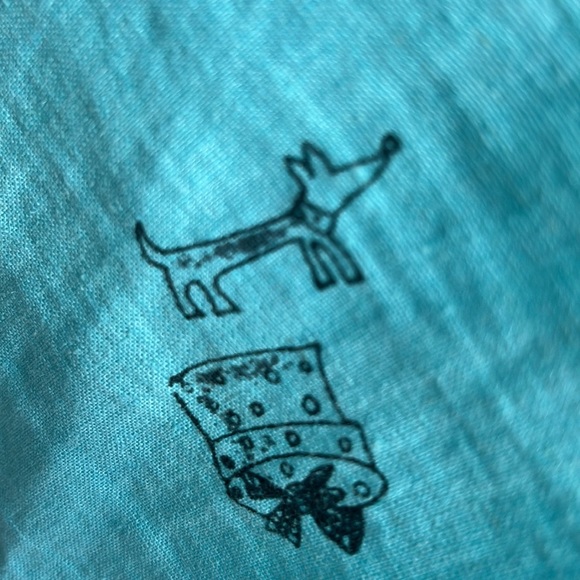 CA Sport vintage linen blend top S-M - Picture 4 of 10